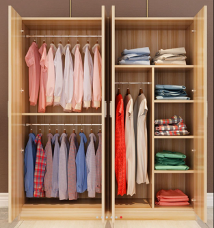 Cách sắp xếp tủ quần áo với 7 bước đơn giản